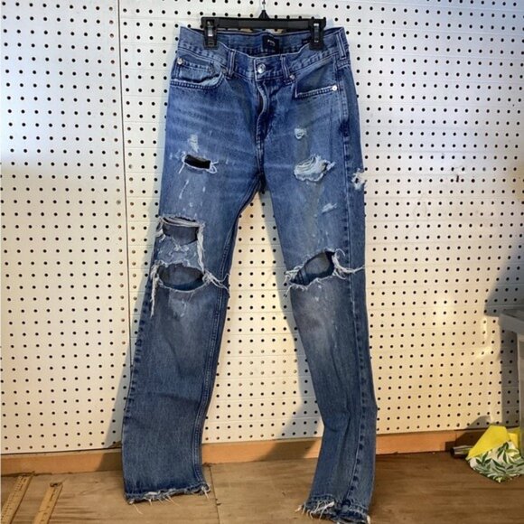 cowgirl argyle boho cozy grandpa dad Pacsun mens Jeans size 30/32 - Picture 1 of 4